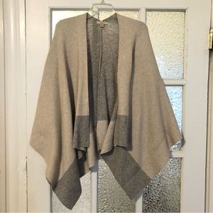 Loft poncho sweater, one size